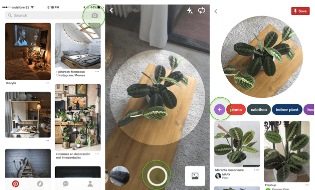 Pinterest Lens: Visual Search